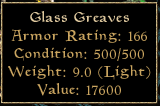 Glass Greaves